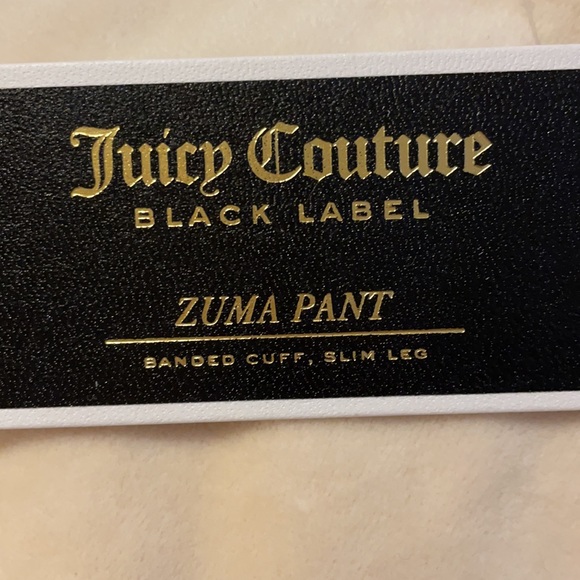 Juicy Couture velour cream zuma pant size large - Picture 6 of 14